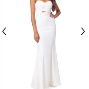 Jarlo London White Maxi Dress